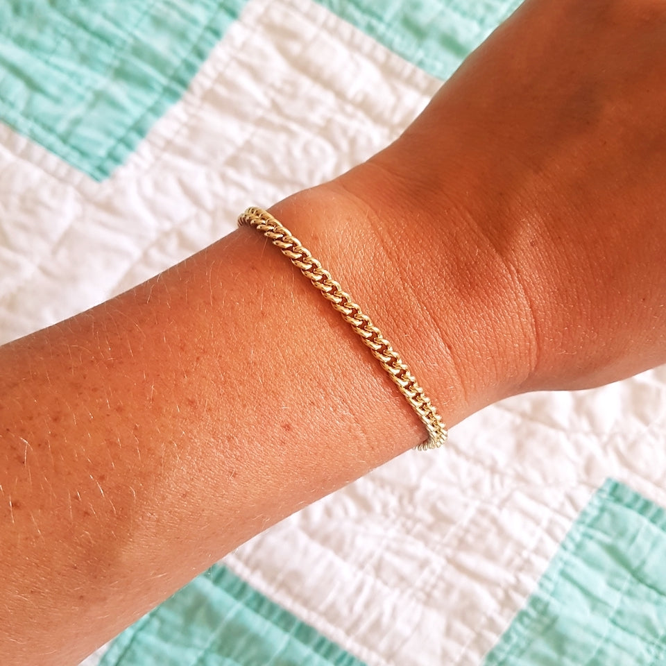 Gold Charm Bracelet