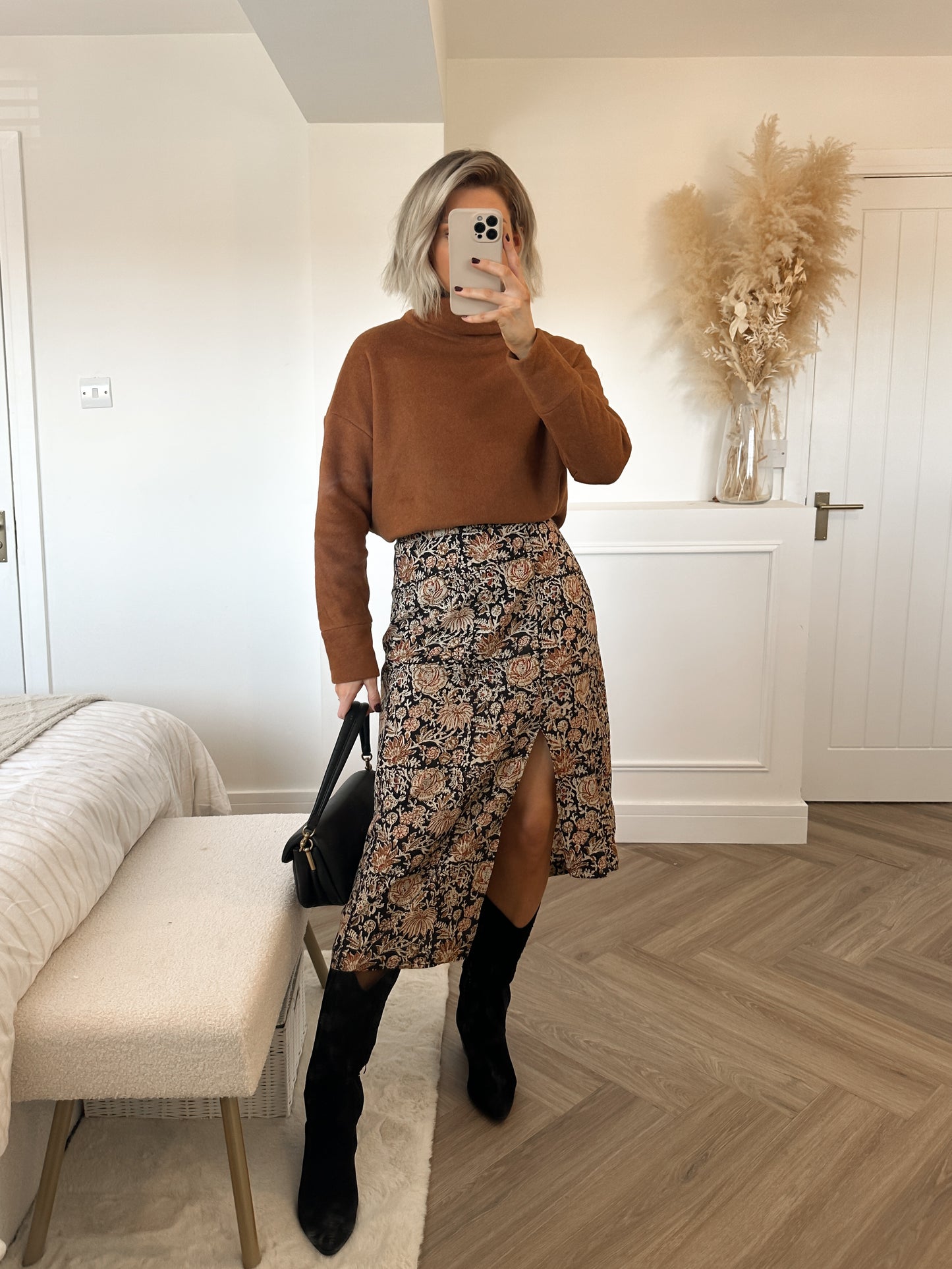 Boho Midi Skirt