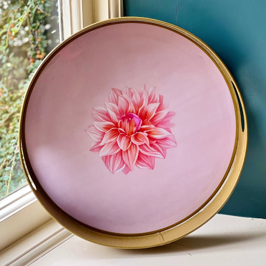 Decorative Round Tray