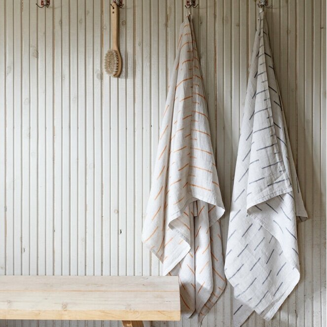 Lapuan Kankurit Paussi Linen Hand Towel