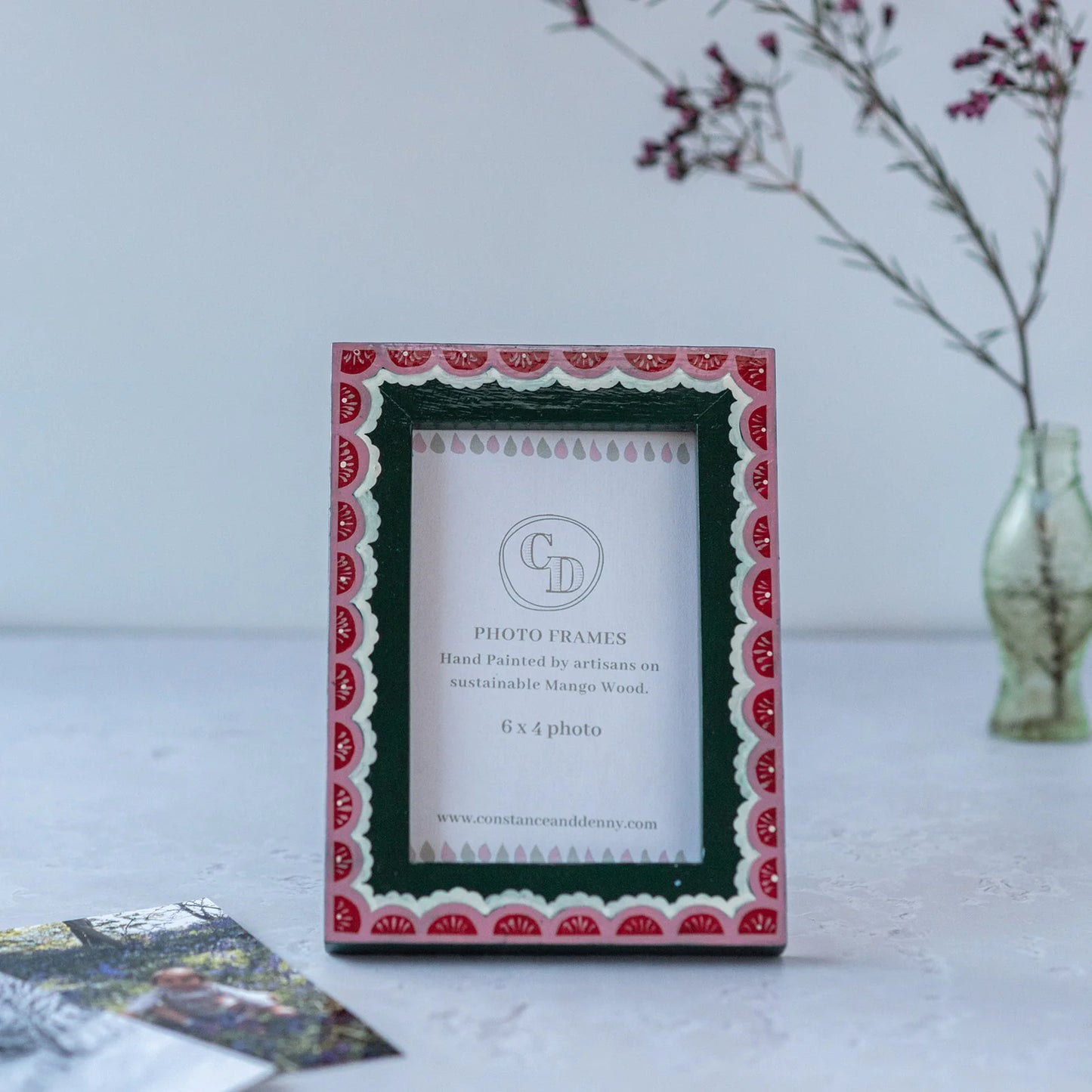 Scalloped Hand Painted Frame - two sizes