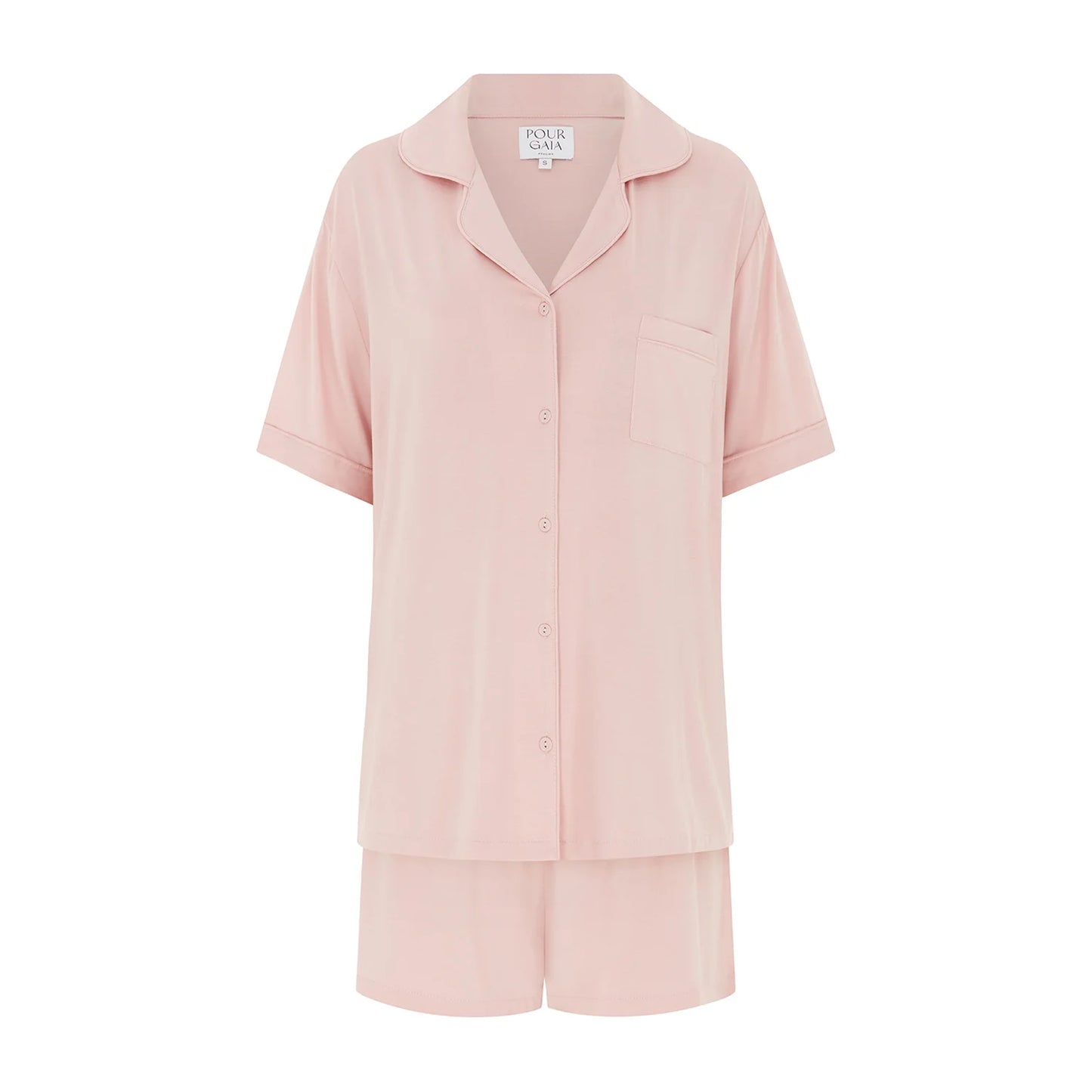 Felicity Modal Pyjamas in Peony Pink