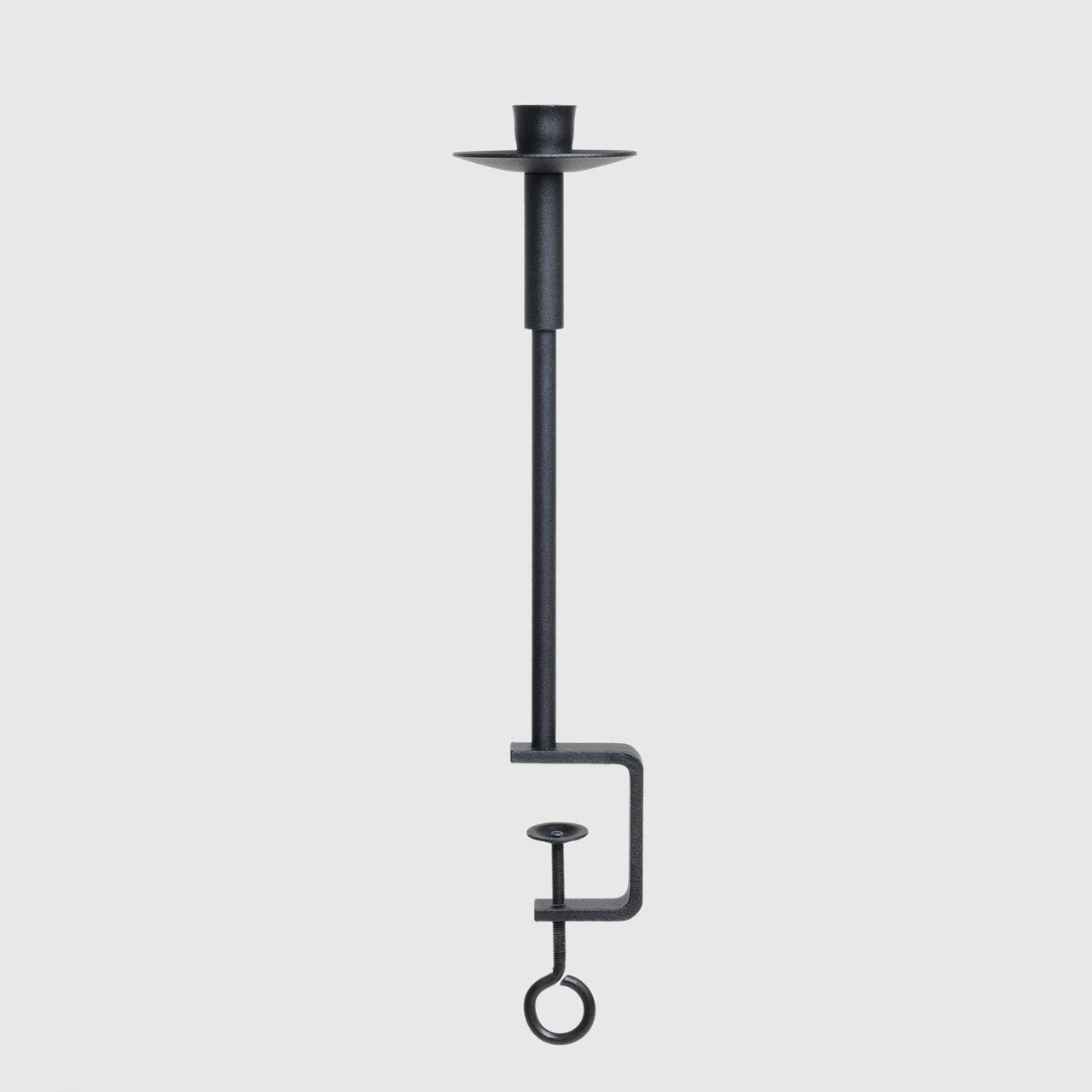 Iron Clamp Candleholder