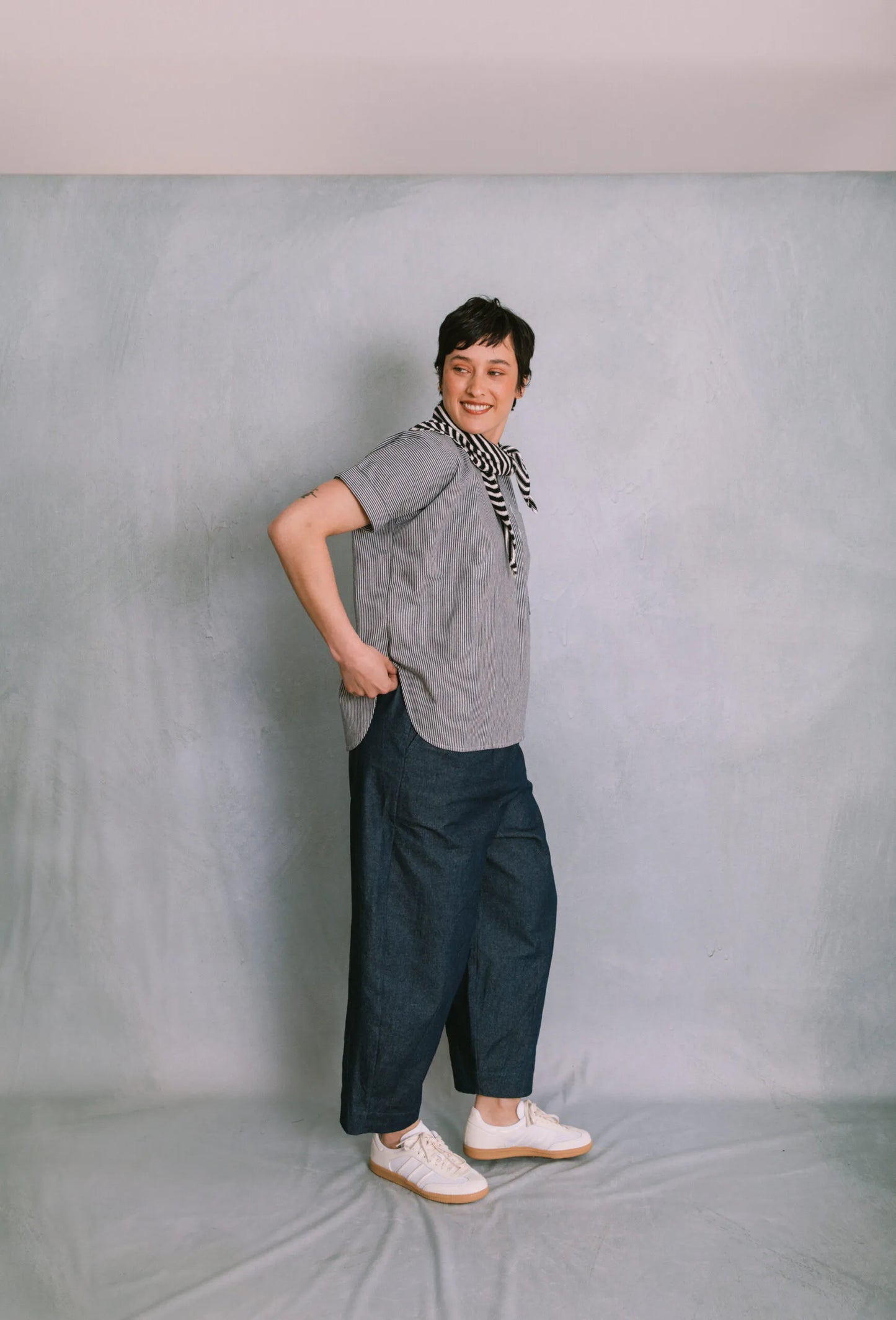 Sailor Smock Top