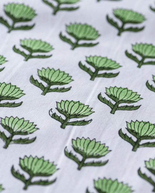 Lotus Flower Design, set of 6 napkins